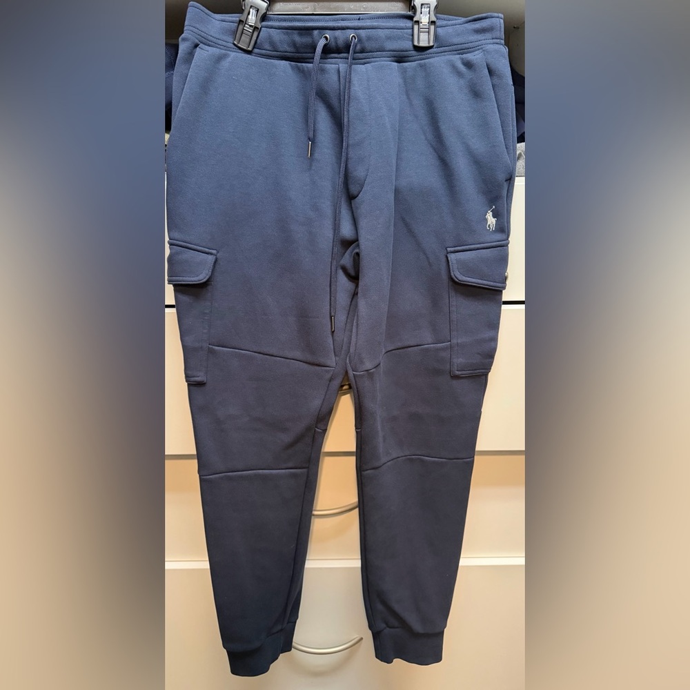 Ralph Lauren Men's Navy Cargo Jogger